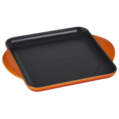 Le Creuset Enameled Cast Iron Square Griddle — 9.5 Inch