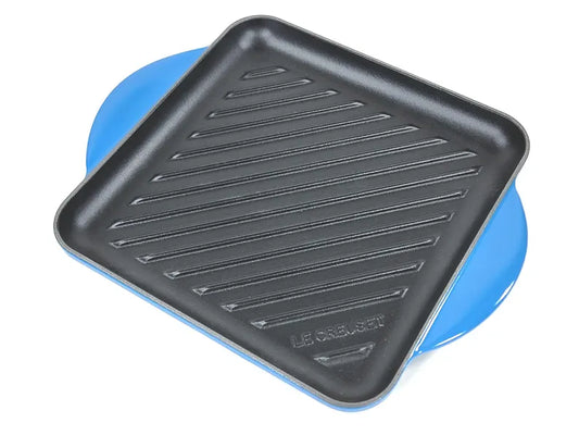 Le Creuset Enameled Cast Iron Square Grill Pan — 9.5”, Marseille