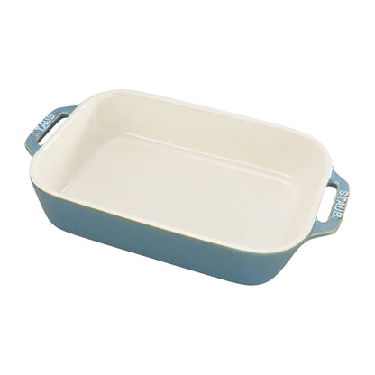 STAUB Ceramic Rectangular Baking Dish — 10.5 × 7.5 Inch